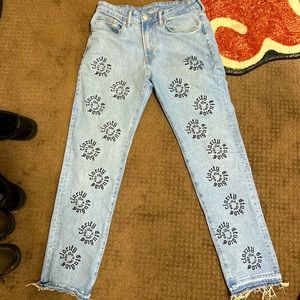 *CUSTOM* “Clarity” One of One Jeans